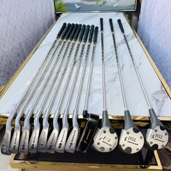 Complete Dunlop Golf Club Set – 12 Clubs Complete – Driver, Woods, Irons & Putter – Ready to Play