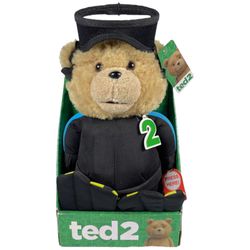 2014 Ted 2 Talking Plush 11” Ted In Scuba Gear Bear Toy (Rated R) Original Box