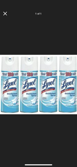 Lysol spray 4 pack from COSTCO... ALL SOLD OUT..OBO