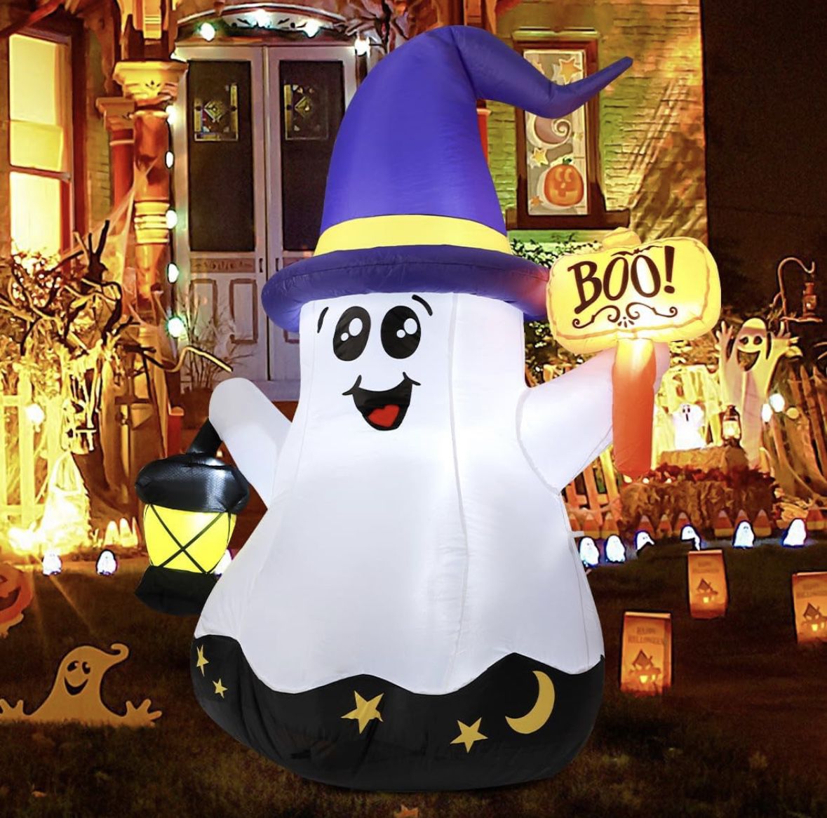 Inflatable Halloween Ghost Yard Decoration