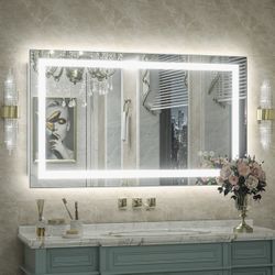 40” X 24” LED Bathroom Mirror 