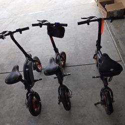 3 Jetson Electric Bikes