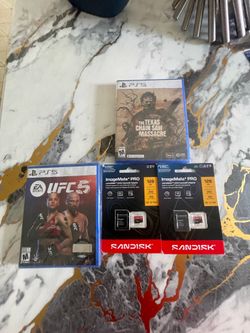 SD card / ps5 bundle