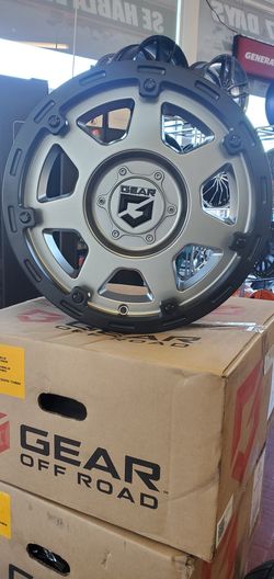 GEAR OFF ROAD WHEELS, SPECIAL SALE ON SET OF RIMS AND TIRES
