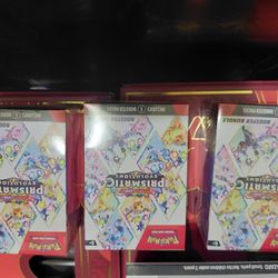 1 Prismatic Evolutions Booster Bundles Pokemon Tcg New Sealed