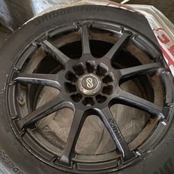 ENKEI Rims And Snow Tires 