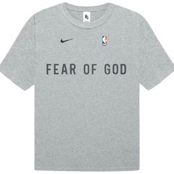 Nike x Fear of God Warm Up T-Shirt 'Dark Heather Grey'