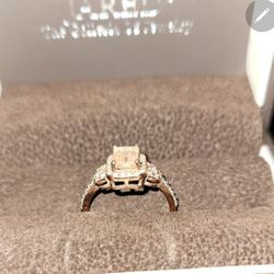 Morganite Wedding Ring