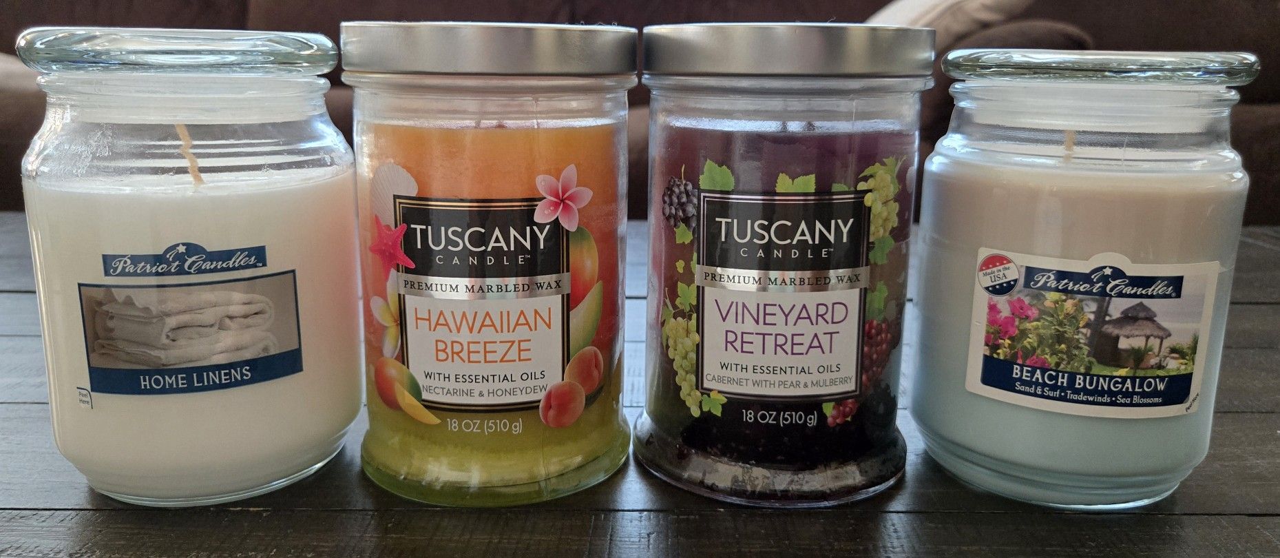 Large Jar Candles (New)