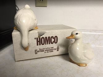 Ceramic Ducks Set Of 2