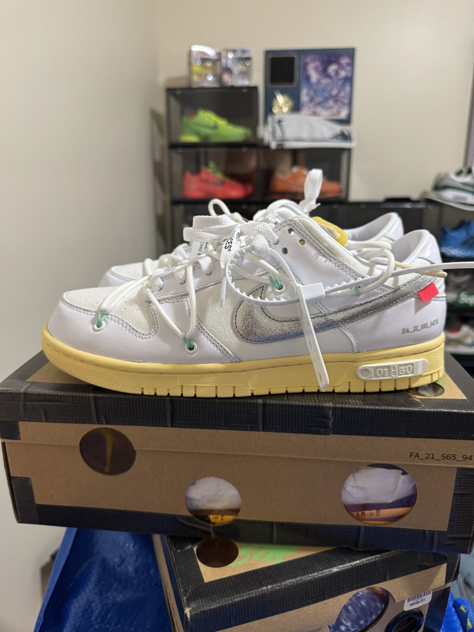 Nike dunks Off White Lot 1 Sz 9 BNIB NEVER WORN. $725,New Products : American Fashion Style Bags On Sale