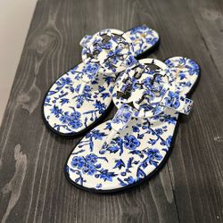 Tory Burch Miller Welt Sandals Floral