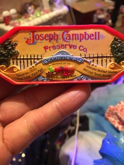 Vintage Campbell soup magnet