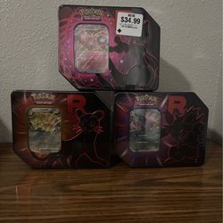 Destin Rivals Pokemon Tins