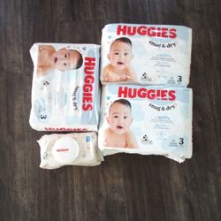 Huggies Size 3  Bundle $30
