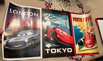 Cars 2 movie posters box of 48