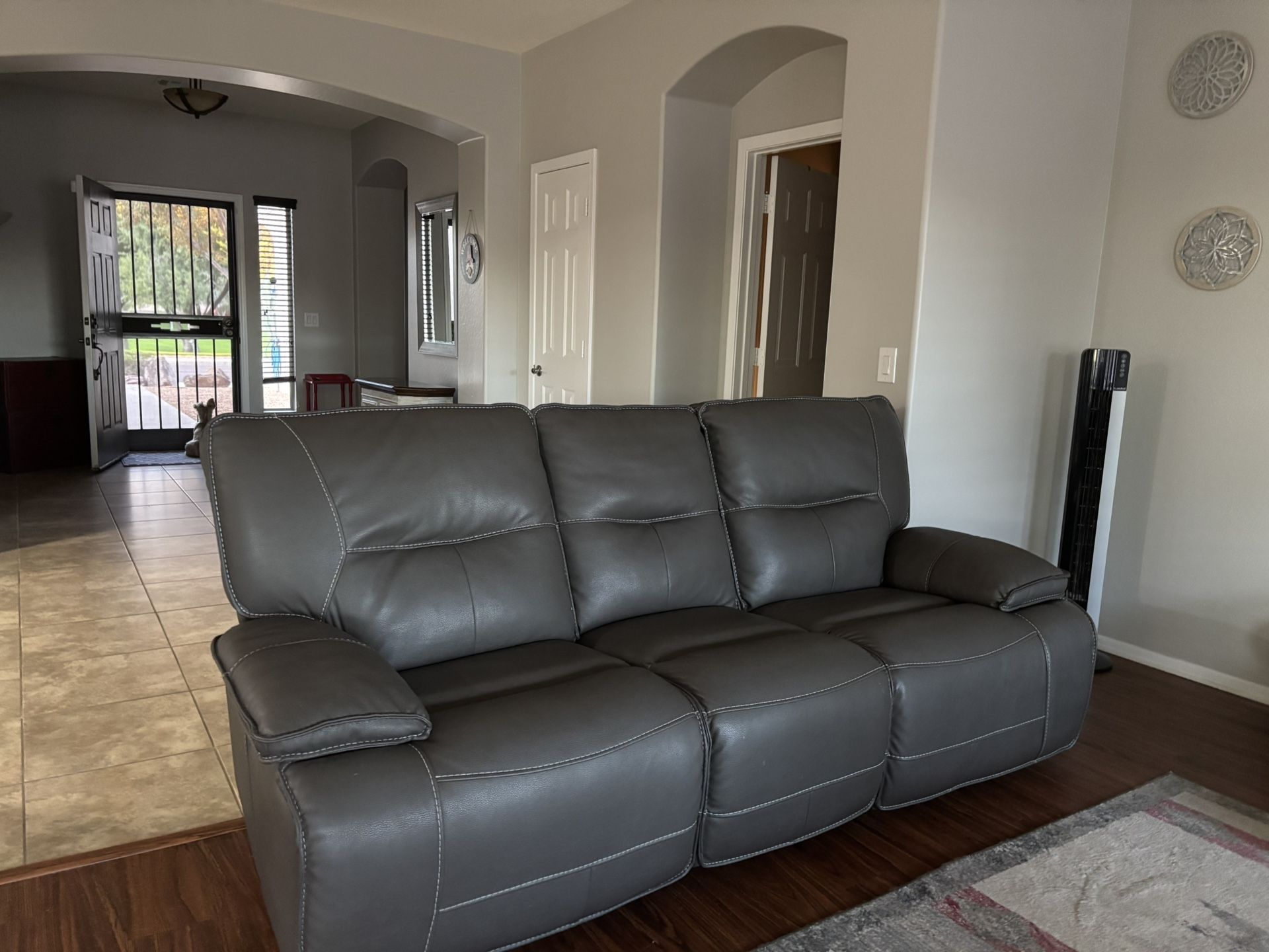 Power Couch, chairs, and side tables (5 pieces plus battery pack)