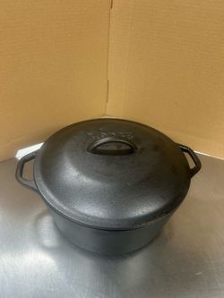 Lodge 10-1/4 8DOL USA Cast Iron Dutch Oven Pot
