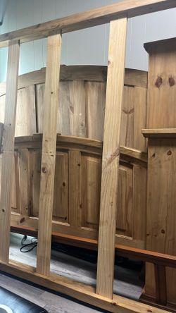 Vintage Queen Size Headboard And Footboard