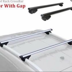 48’’ Universal Fits Car With Original Roof Rack SUV Roof Rack Crossbars For Kayak Cargoline Snowboar
