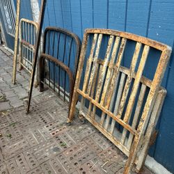 Three Steel Antique Frames See Info