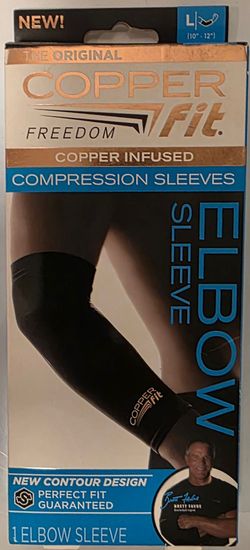 Copper Fit - Compression Elbow Sleeve (LARGE)