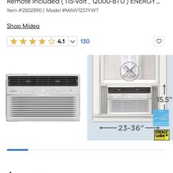 Midea Large Window Air Conditioner $200