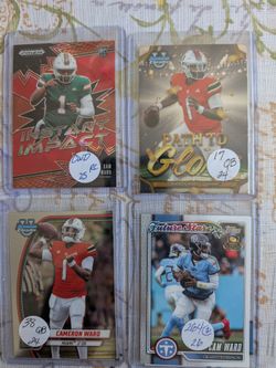 Cam Ward cards