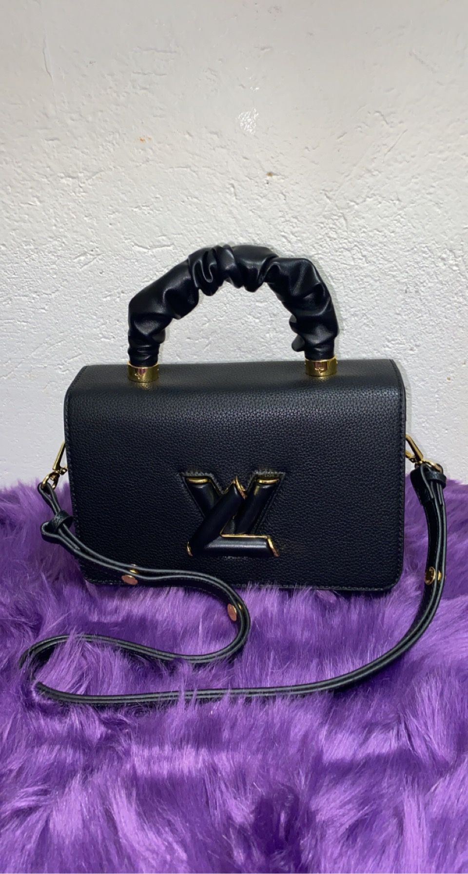 Black Leather Bag 