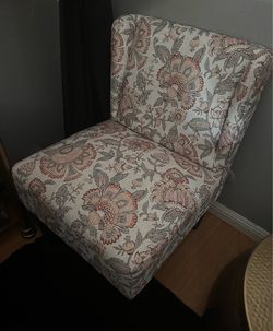 Fall themed  wingback chair