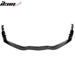 Fits 2014-2019 Chevy Corvette Z06/ZR1 Stage 3 Front Bumper Lip + Winglet Gloss Black