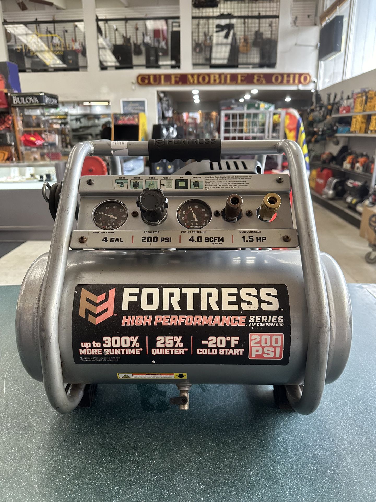 Fortress 4 Gallon High Performance Air Compressor For Sale In Salem Or Offerup 7329