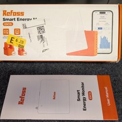 Refoss EM16 Smart Home Energy Monitor - 16 Circuit Sensors - Home Assistant WiFi