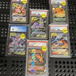 Pokemon Graded Card Lot 