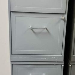 2 small file cabinets