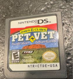 THQ Paws & Claws Pet Vet: Australian Adventures Nintendo DS E NTSC-U/C