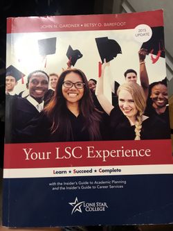 Lone star college EDUC 1300 book