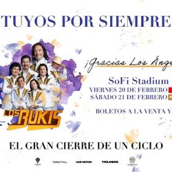 2 Tickets For Los Bukis Concert 