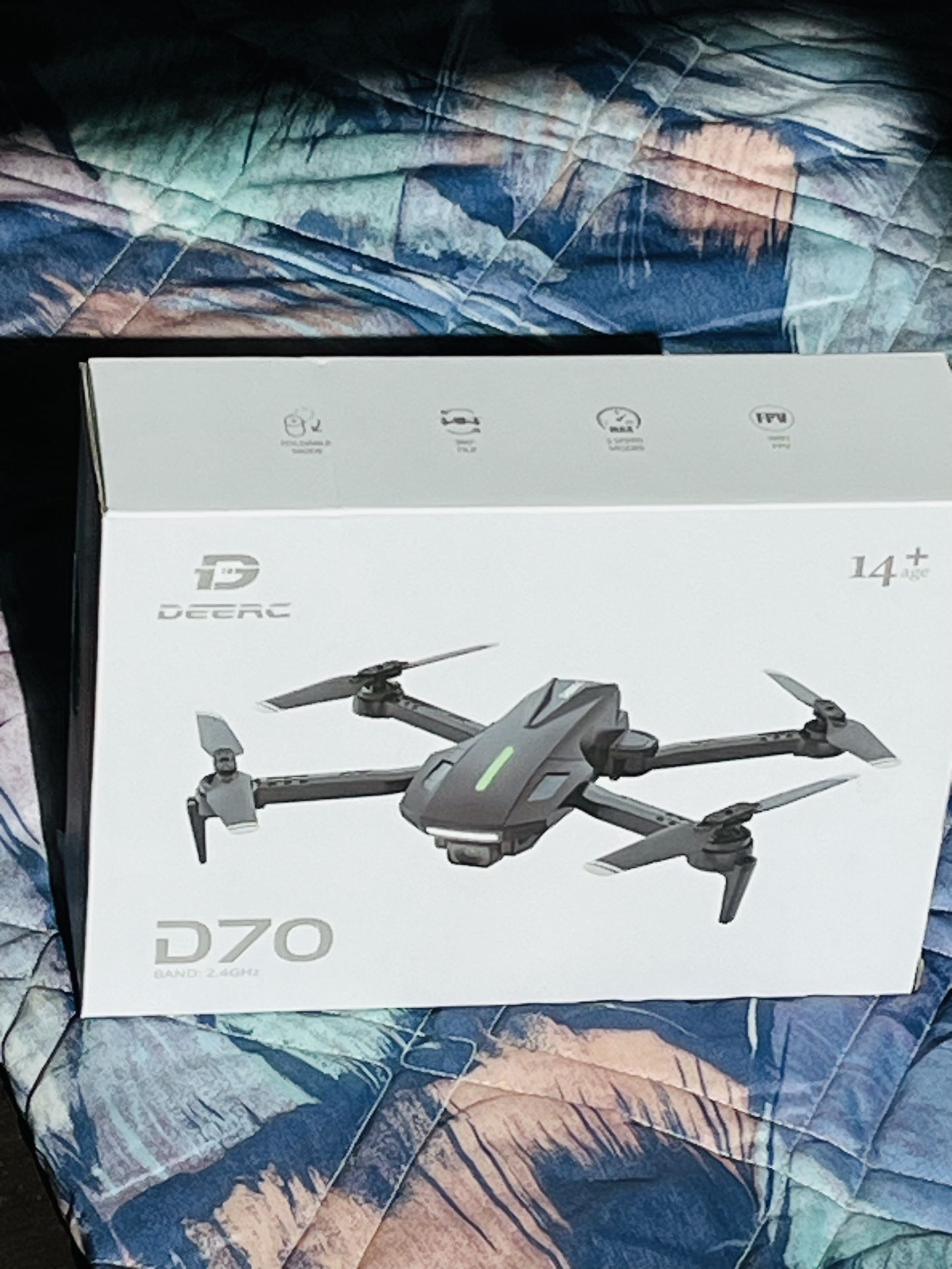 Brand New DEERC Drone with Camera, D70 Drones with Camera...