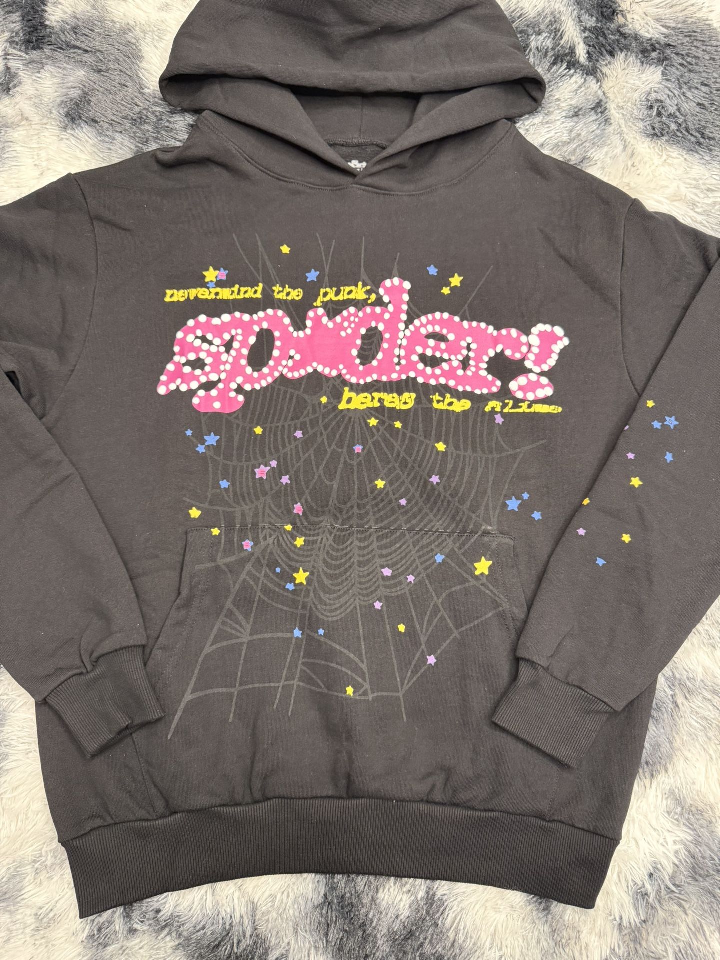 Sp5der P*nk V2 Hoodie ‘Black’