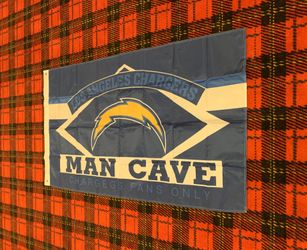 Brand new Los Angeles Chargers banner flag