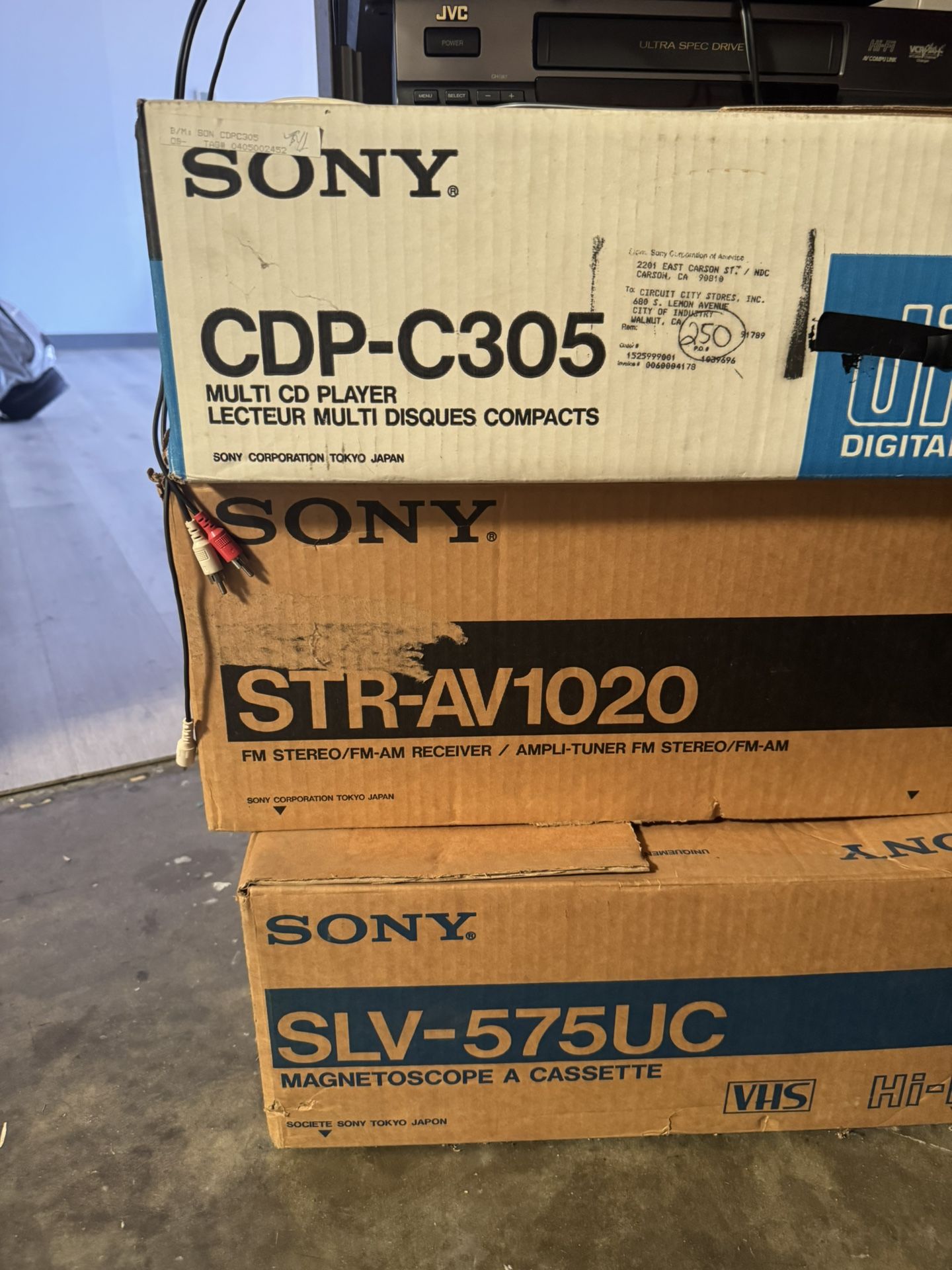 Sony Stereo Equipment