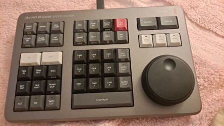 Davinci Resolve speed editor, like new $200 obo