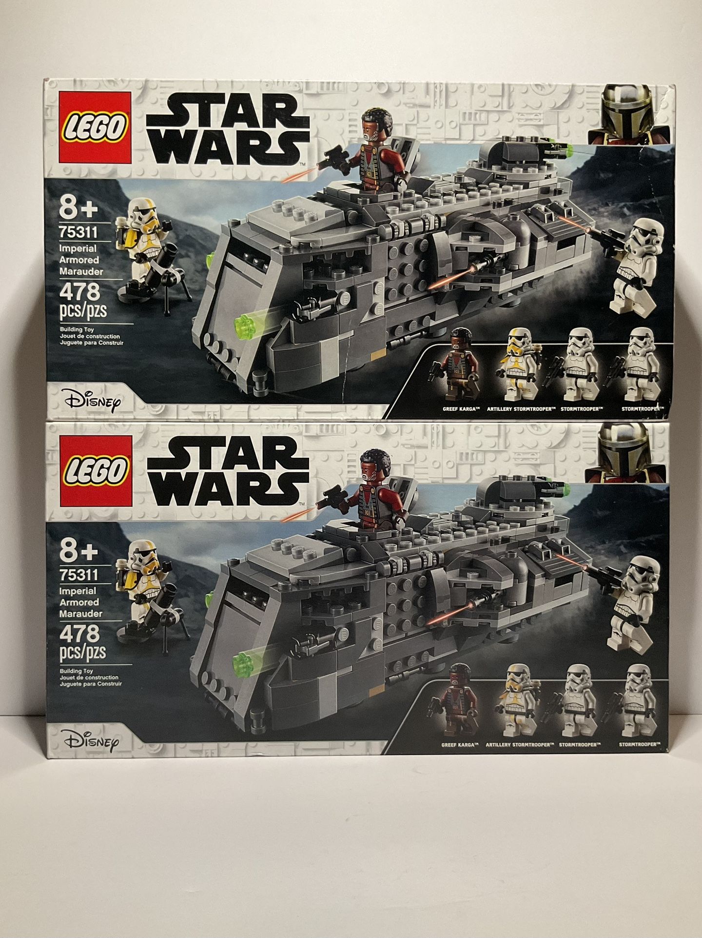 2x LEGO Star Wars 75311 Imperial Armored Marauder NEW!