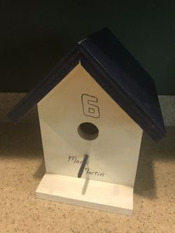 Mark Martin #6 Valvoline Racing Hand Painted Bird House