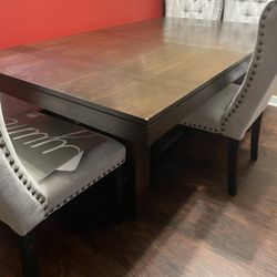 Sturdy Wood Kitchen Table (Chairs Not Included)