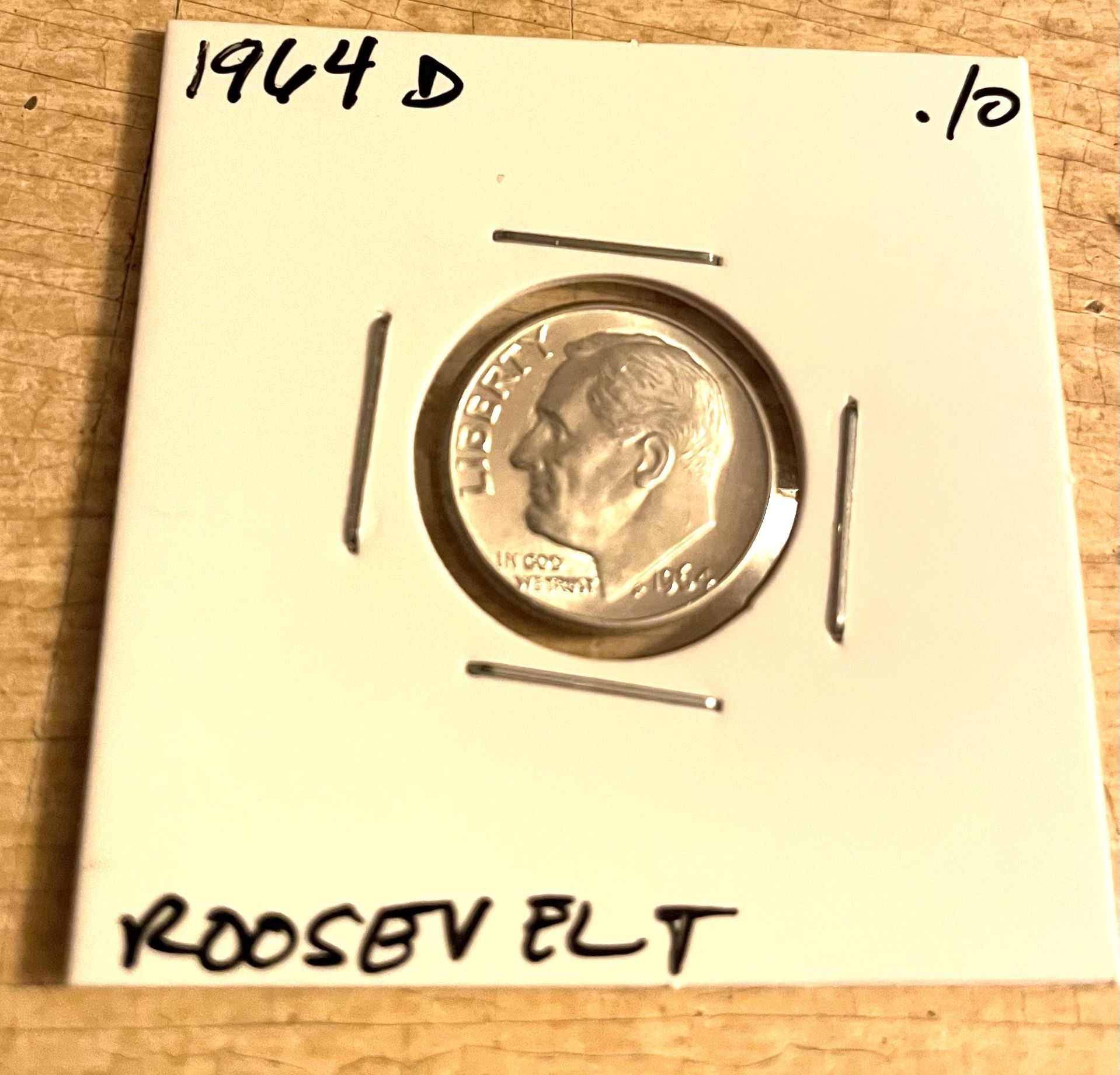 1964 D Roosevelt Dime