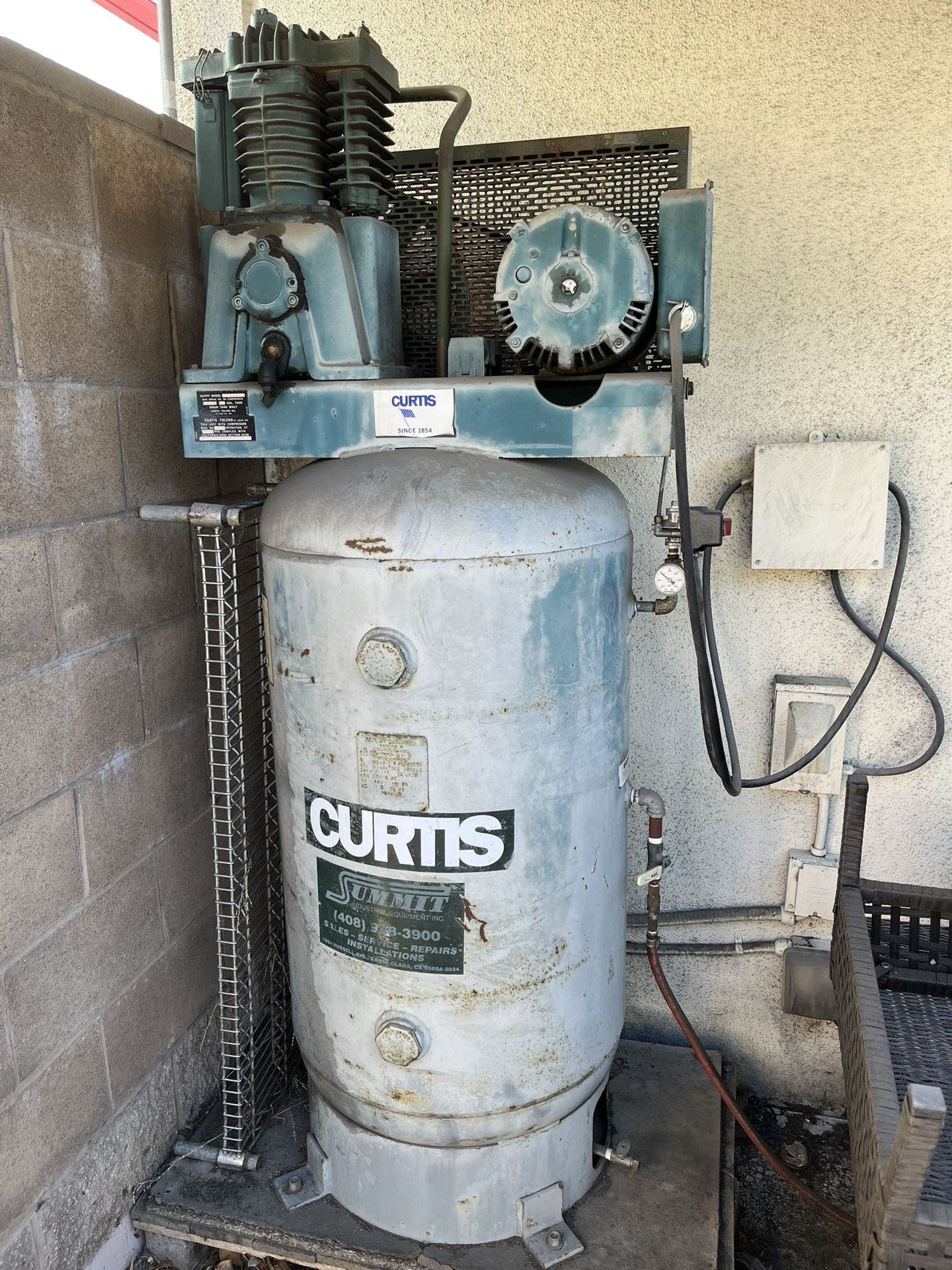 Curtis 80 gal Compressor