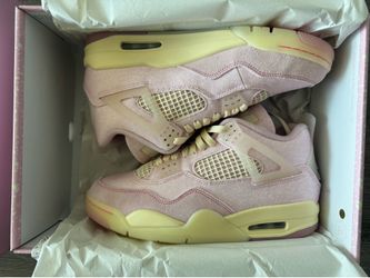 Nike Air Jordan 4 Retro TEX Pale Pink / Rose Pearl Women’s Size 10 (8.5 Men’s) NEW