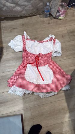 Adult little red riding Hood costume